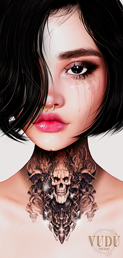 VUDU TATTOO - Skull Collar - BoM/EVO-X