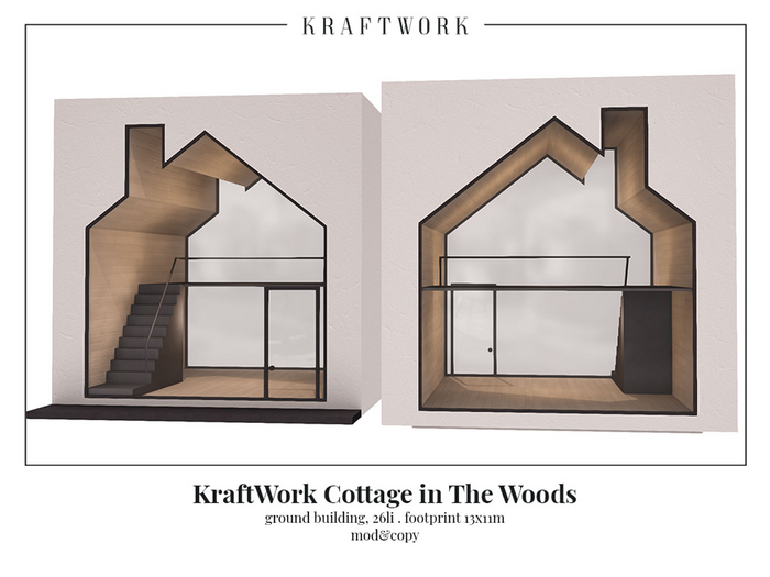 KraftWork Cottage in The Woods (Add Me)