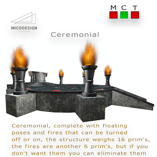 :-MiCoDesign:  "Ceremonial "  -Mesh construction-