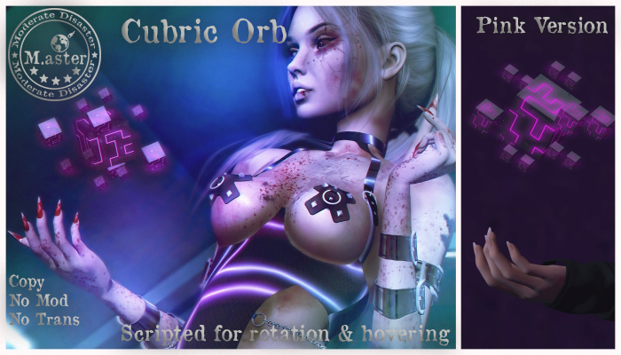 Cubric Orb (pink) [Moderate Disaster]