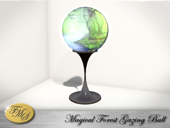 Magical Forest Gazing Ball