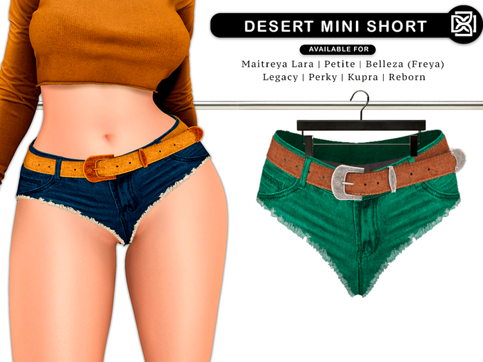 Addams "Desert" Mini Short #15
