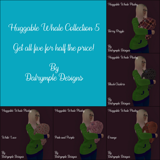 [Dalrymple Designs] Huggable Whale-Collection 5