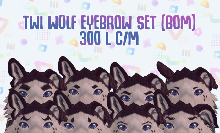 Brow Set 1 (TWI Wolf) BOM