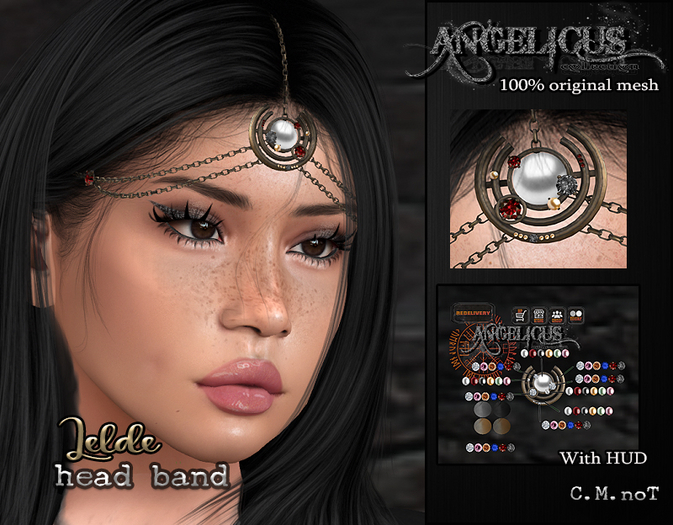 :ANGELICUS: -Lelde- head band  