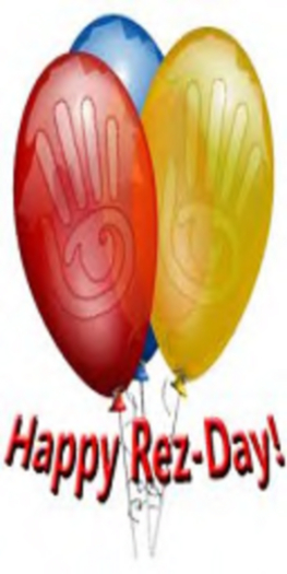 Happy Rez Day Balloons