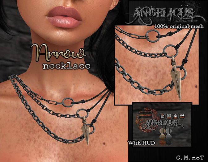 :ANGELICUS: Arrow necklace 