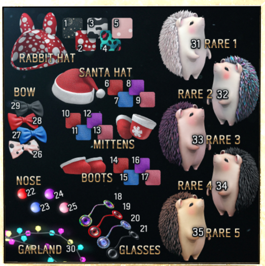 31. ~MR~Hedgehog~#01 RARE