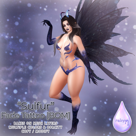 rainnn - Sulfur Fade Tattoo [BOM] [FATPACK]