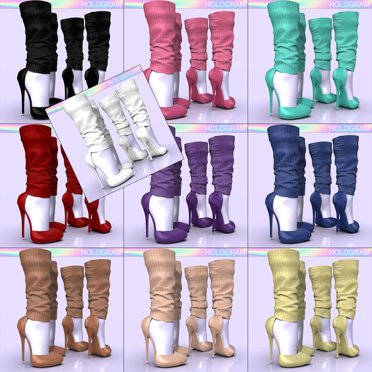 FATPACK Legwarmer Shoes