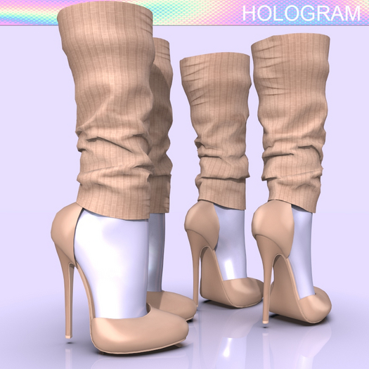Beige Legwarmer Shoes Maitreya Legacy Reborn