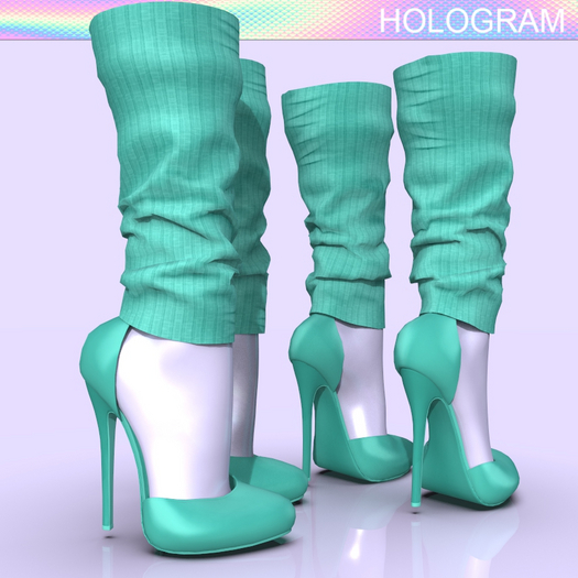Teal Legwarmer Shoes Maitreya Legacy Reborn