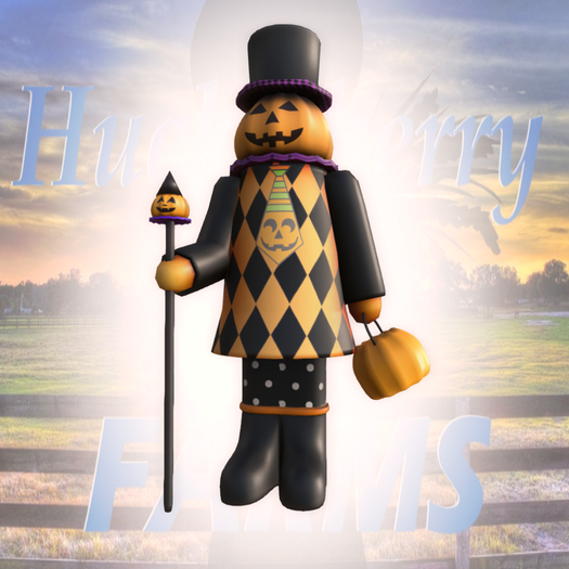 DFS HW Pumpkin Porch Guardian (Orange)