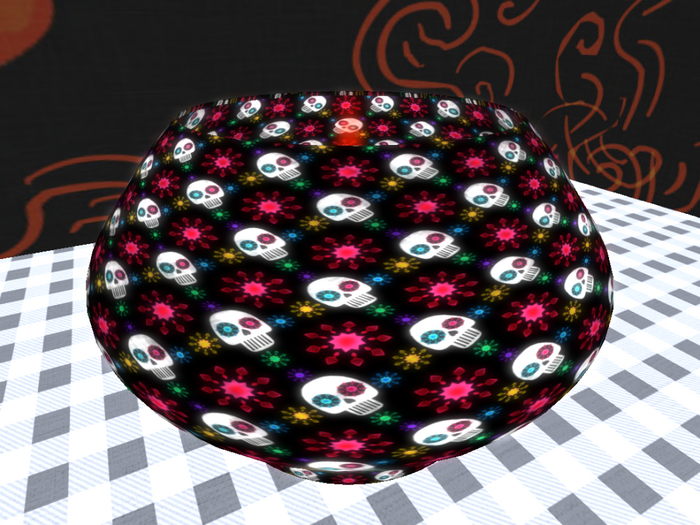 Halloween - Skulls Lanters (x8)