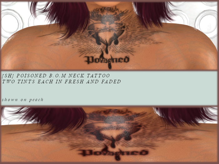 [SIDE HUSTLE] POISONED NECK TATTOO BOM
