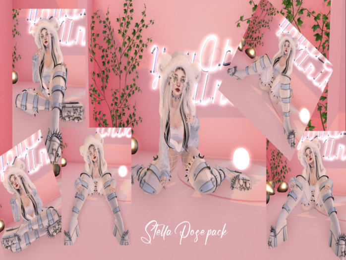 +CD+ Stella sit  poses (Boxed)