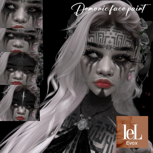 +CD+ The Demonic face paint evox  (boxed)