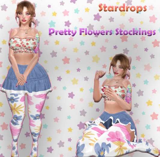 Pretty Flower Stockings Demo {BOM}