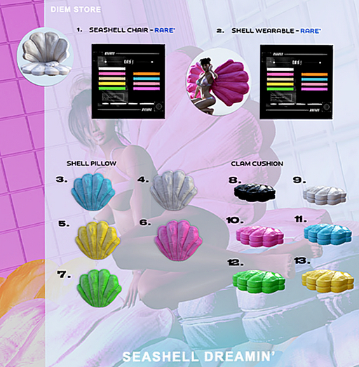 1. DIEM. Shell Chair RARE