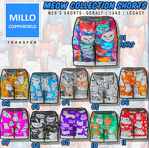 1. Millo Copperfield - MeowCollection Shorts RARE