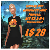 Scooby-Doo-Halloween-V-neck shirt