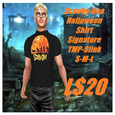 Scooby-Doo-Halloween-Men's Mesh Shirt