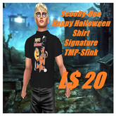 Scooby-Doo-Happy-Halloween-Men's Mesh Shirt