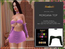 ::Monisatti:: Morgana Top - Green