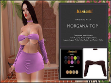 ::Monisatti:: Morgana Top - Brown
