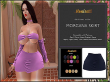 ::Monisatti:: Morgana Skirt - Blue