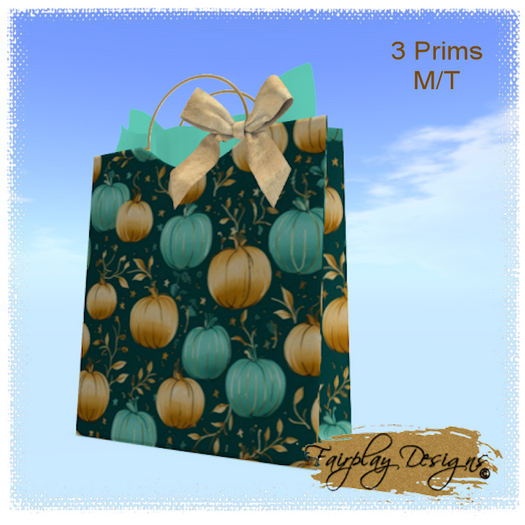 ~FDA~Classy Pumpkins Gift Bag