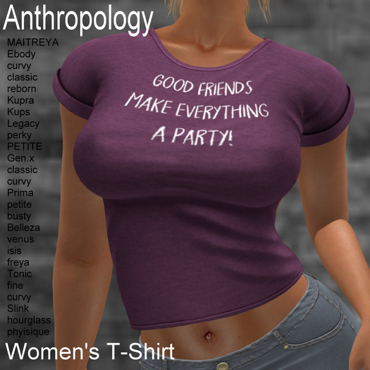 Good Friends Make Everything a Party Women's T-Shirt (WTTA)