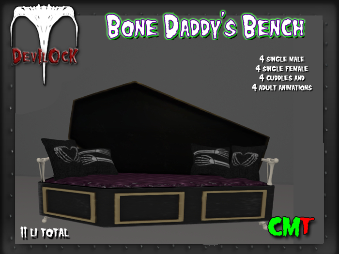 DEVILOCK - Bone Daddy's Bench (ADD TO UNPACK)