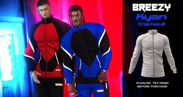 BREEZY - Kyan Track Jacket ''WHITE''