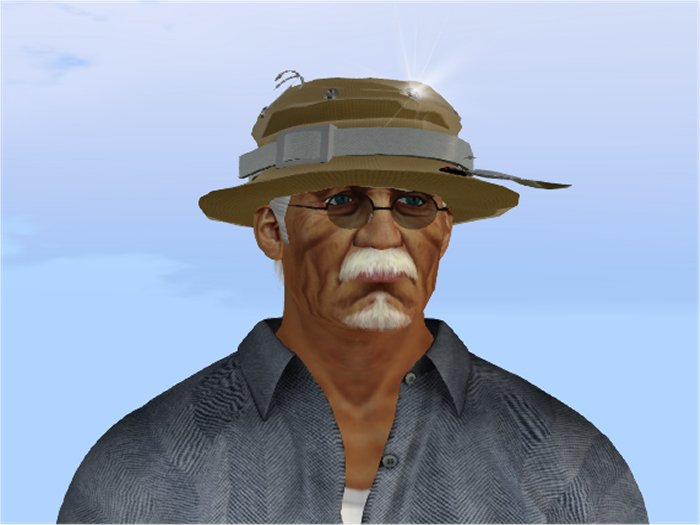 (7S) UltraRare Stuff: Gold Fishing Hat