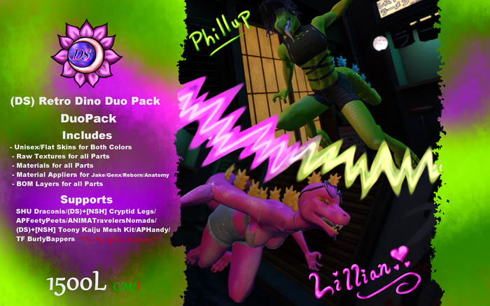 (DS) Retro Dinos Duo Pack