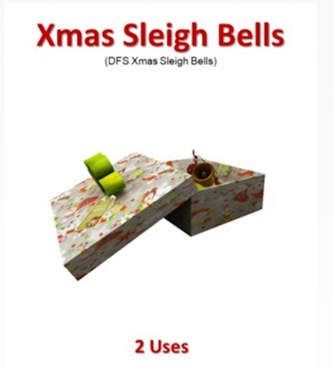 DFS Xmas Sleigh Bells * Item*