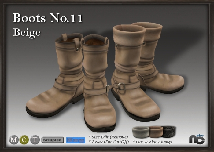 [NC]-Boots011-Beige