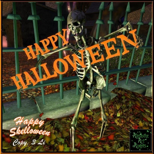 HAPPY SKELLOWEEN!