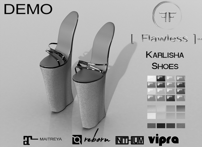 [Flawless] - DEMO karlisha shoes (add)