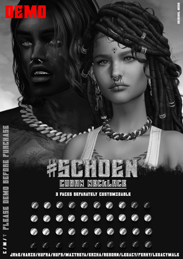 #SCHOEN - Cuban Necklace  - DEMO