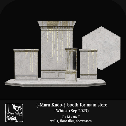 white_{-Maru Kado-} Booth for Mainstore (Sep.2023)