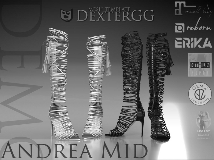 [GGTemplate] Andrea Mid PSD+DAE *DEMO*