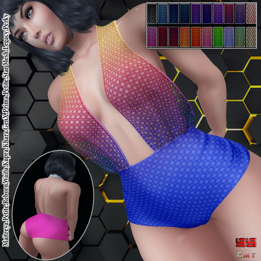 [SS] Sheila Jumpsuit Pack 3 [ 13 mesh size ]