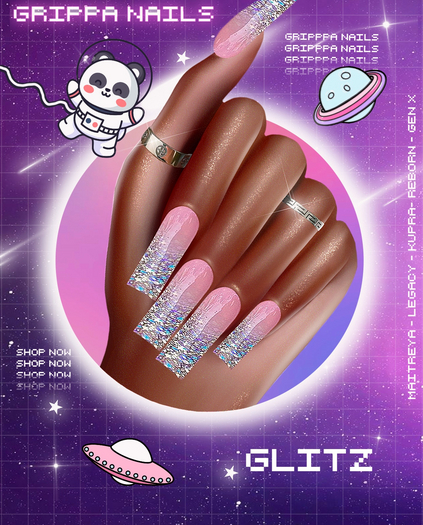 Grippa Midi:: Glitz Set