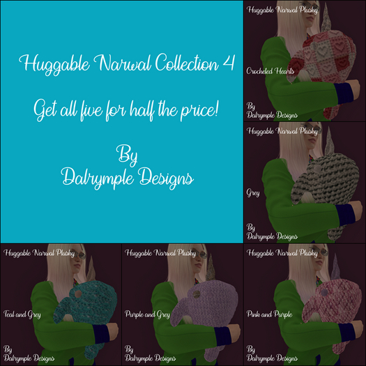 [Dalrymple Designs] Huggable Narwal-Collection 4