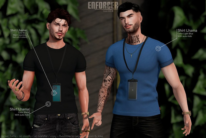 [ENFORCER] Shirt Lhama WHITE