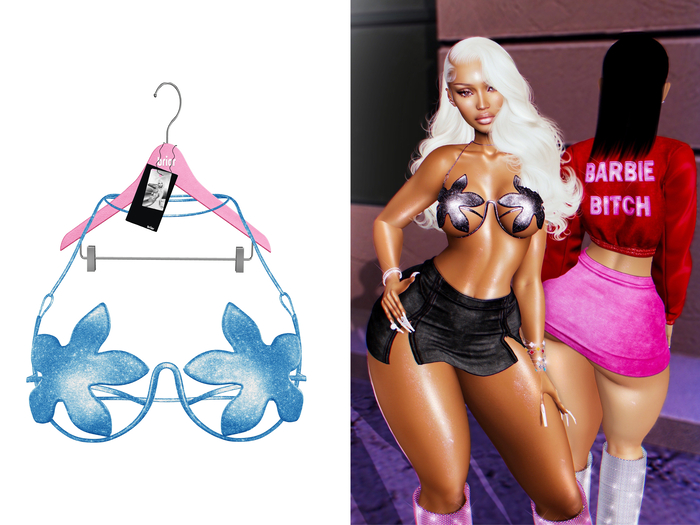 [Brior] Bando Bralette - (Blue)