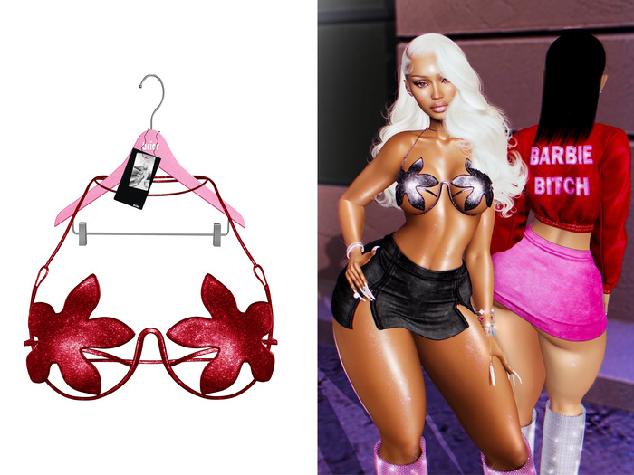 [Brior] Bando Bralette - (Red)
