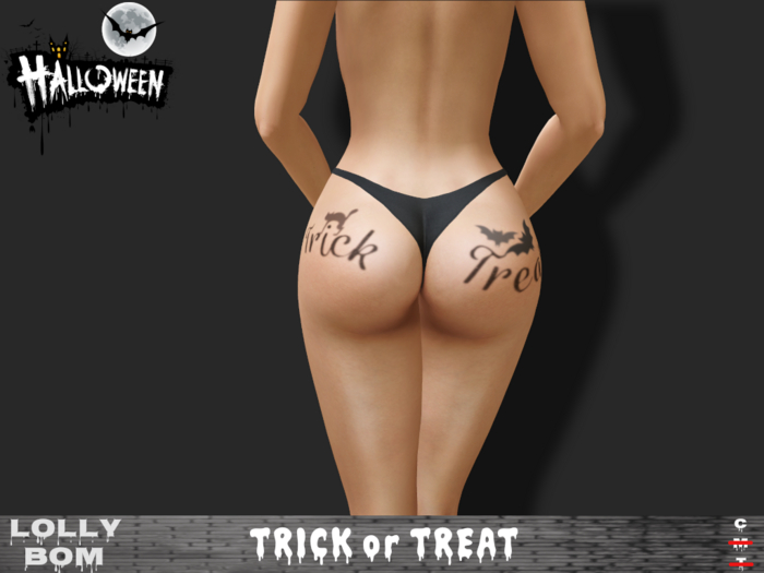 LOLLY's BOM things... [tattoo] Halloween - Trick&Treat (hip)